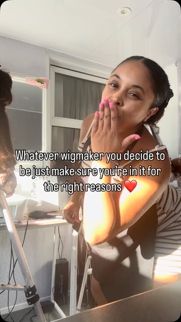 Whatever wigmaker you decide to be, make sure you’re in it for the right reasons. ❤️

So many of the