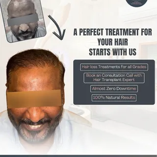 Hair loss at any stage? We’ve got the right solution for you.

• Treatments designed for all grades 