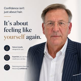 Hair restoration is not just about density.

It is about restoring the feeling of looking in the mir