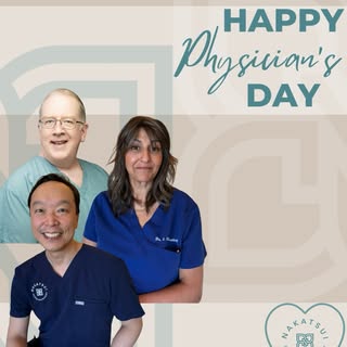 Today, we celebrate the incredible physicians behind Nakatsui DermaSurgery. 

Dr. Nakatsui, Dr. Chau