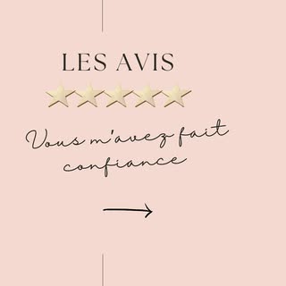 ✨Un immense merci à tou(te)s mes client(e)s qui ont pris le temps de partager leur expérience ! Vos 