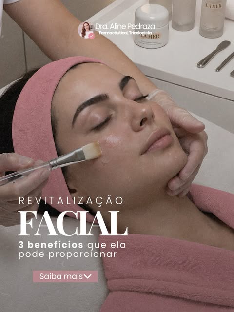 Poros aparentes, oleosidade e pele sem viço? A revitalização facial pode ajudar a melhorar esses inc