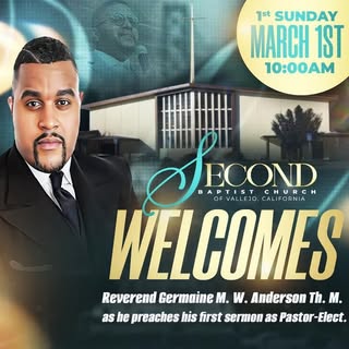 With a grateful heart, I'd like  you to join us for a very special day, as  my son  Rev. Germaine M.