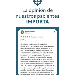 ✨“¡Vuelvo a tener melena como cuando tenía 16 años!”✨

Nos encanta leer opiniones como la de nuestro