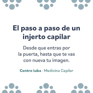 ¿Quieres saber qué ocurre en un injerto capilar desde que entras por la puerta de la clínica hasta q