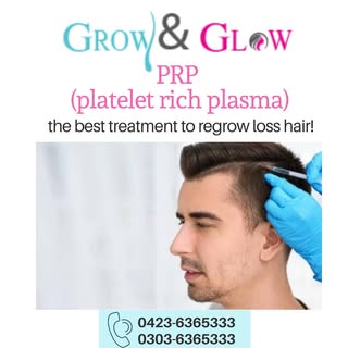 PRP the best treatment to regrow weak and loss hair.
for appointment contact us at...
Ph: 0423-63653