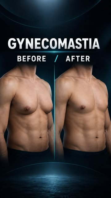 “He hid under baggy shirts for 10 years. Watch what changed in 3 months.”

Gynecomastia isn’t just a