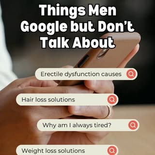 Millions of men Google these questions every day, but never say them out loud.

At Timeless, we’re h