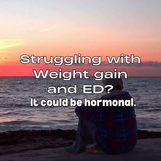 Weight gain. Low energy. ED.

These issues are often connected, and hormonal.

Excess body fat can l