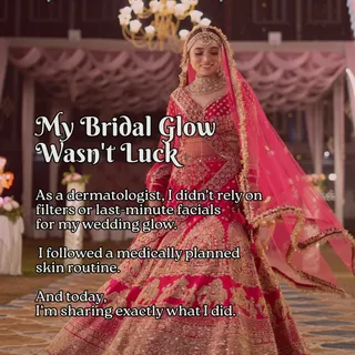 Your bridal glow should not be rushed in the last week before your wedding.

It should be planned mo