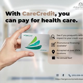 Who doesn't like to get treated without having to worry about how to pay for it? Check out CareCredi