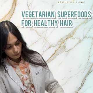 Good hair starts on your plate, not just in your routine. 🌱✨ Here are 5 desi vegetarian superfoods 