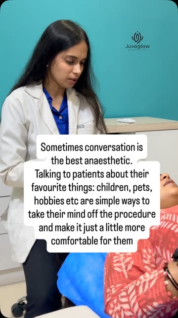 The best treatments come with the best conversations. 💬✨
