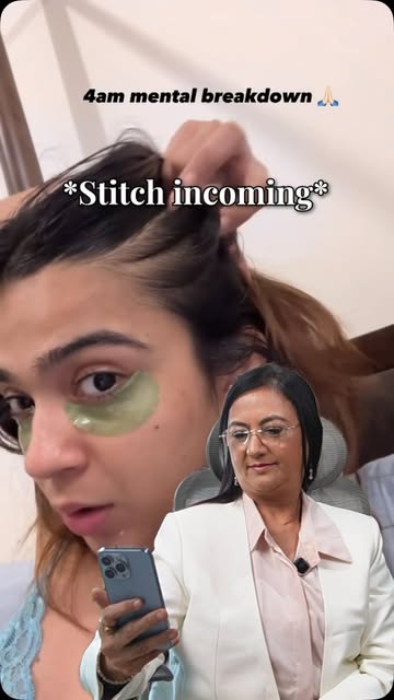 From a 4 AM Rebel Kid breakdown to a dermatologist-backed hair-loss conversation. 😭➡️👩🏻‍⚕️ 

Hair