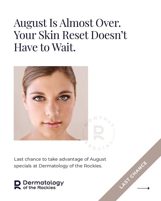 Final days for our August specials.

From hydration and exfoliation to collagen support and hair wel