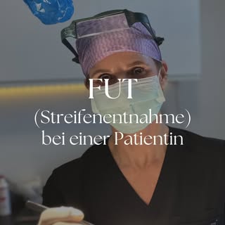 Eigenhaartransplantation bei einer unserer Patientinnen durch eine Streifenentnahme! 💆🏽‍♀️☝🏻 
Bei