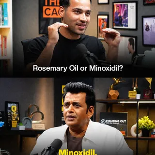 Rosemary Oil or Minoxidil? 

The internet loves comparing them, but they don't do the same job.

Ros