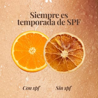 Tu piel necesita más que una buena rutina: necesita protección. ☀️

El SPF ayuda a protegerla de la 