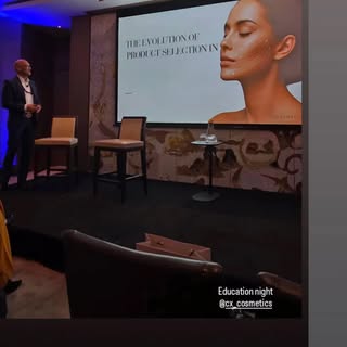 Had fun MCing a amazing event last night with @cx_cosmetics learning so much from @hgaladari great p
