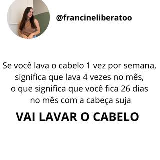 Foi a matemática que disse 😅🤣

Brincadeiras a parte, lavar o cabelo todos os dias não é “errado” é