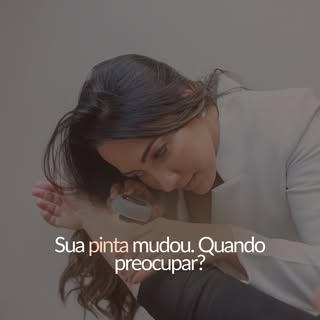 Muita gente convive com sinais e pintas há anos sem nenhum problema. O que costuma chamar mais atenç
