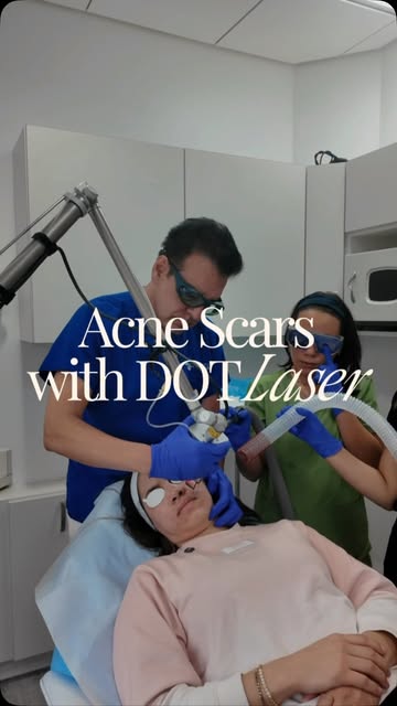 ✨ Reveal smoother-looking skin with DOT Laser ✨

Acne scars can be part of your story—but they don’t