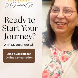 Dr Jastinder Gill 
Invites you for an exclusive and customized experience in Aesthetics and for all 