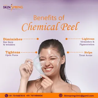 Reveal fresh, glowing skin with a chemical peel!

It helps diminish fine lines & wrinkles, tighten o