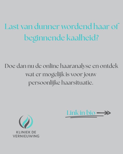 Je haar is een belangrijk onderdeel van je uitstraling. ✨
Veranderingen zoals dunner wordend haar ku