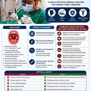 Myths vs Facts about tonsillectomy 
#tonsillectomyrecovery 
#tonsillitis 
#doctorlife💉💊
