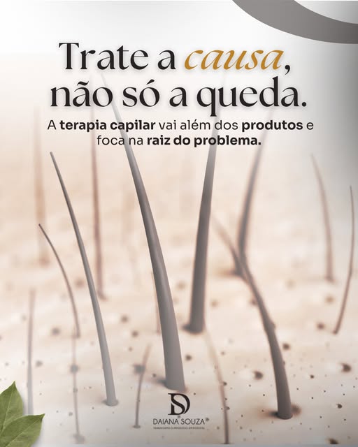 Muitas vezes, a queda é apenas um sinal de algo que precisa de cuidado mais profundo no seu couro ca