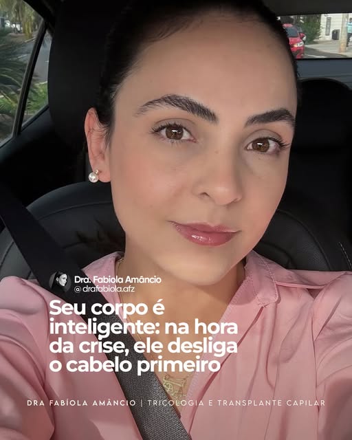 Seu corpo é inteligente. Na hora da crise, ele desliga o cabelo primeiro.

Estresse intenso, doença,