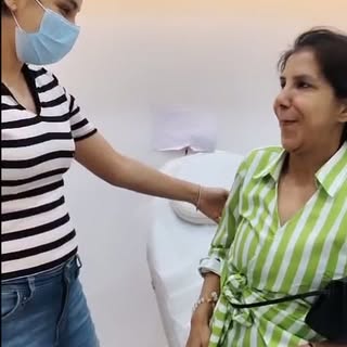 When your patient’s happiness says it all… 🥹✨
A beautiful transformation, but the real glow is her 