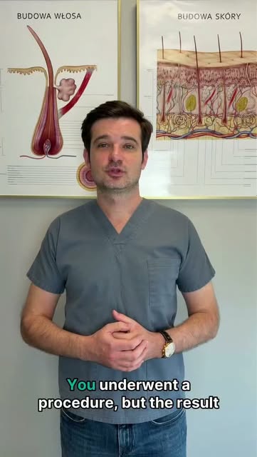 Can an unsuccessful hair transplant be corrected? 🔬

Explained by Dr. Artur Kierach, trichologist a