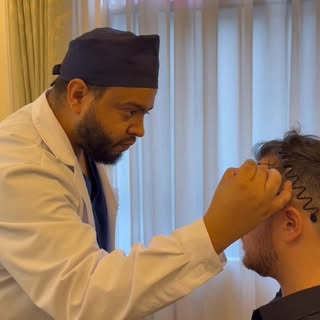 Designing and marking the hairline is one of the most important steps in any hair transplant.

Every