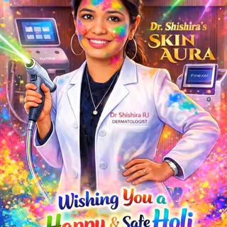 Skin Aura clinic wishes you and your family a very happy and colorful Holi.❤💛💚💙💜 #skinauraclinic