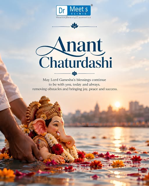 🌺🙏 With hearts full of love and gratitude, we bid farewell to Bappa. May Lord Ganesha remove every
