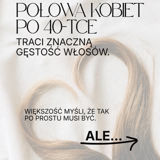 „To chyba przez wiek…”

To zdanie słyszę bardzo często.

Ale wiek sam w sobie nie powoduje, że włosy