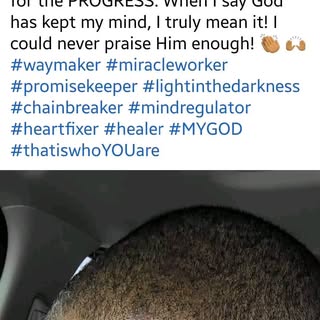 My former client made my cry with joy from this post. This young lady covered her head with wraps an