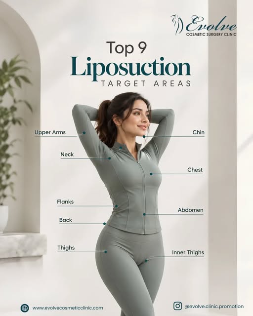 9 Areas Where Liposuction Can Help Refine Your Contours

Stubborn fat can sometimes remain in specif