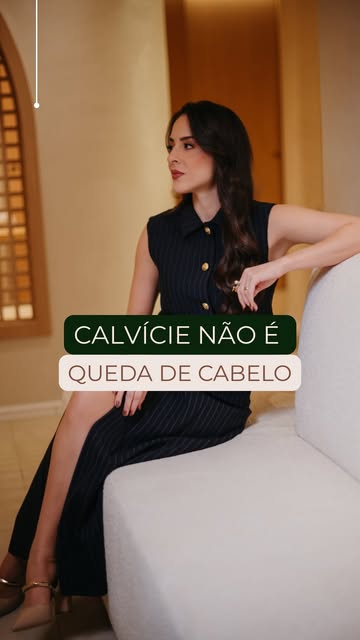Calvície não é sinônimo de queda de cabelo! 🚨

Muitas pessoas percebem a calvície quando notam os f