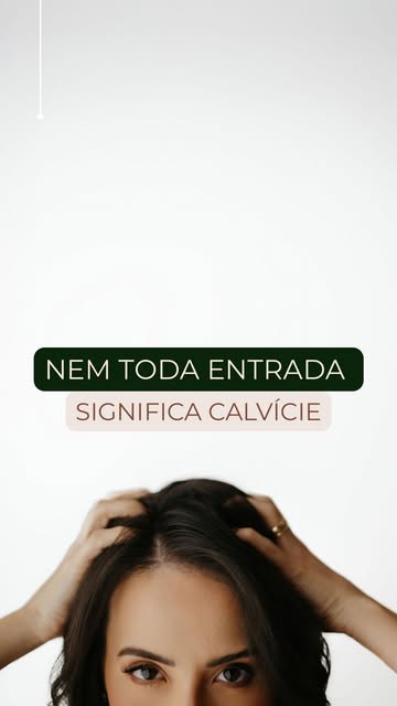 Você reparou no aumento das entradas e logo pensou: “estou ficando calvo!”🤔

Nem toda “entrada” sig