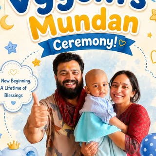 Finally dhurandhar had his hair cut, mundan ceremony done right, ❤️😀#mundan