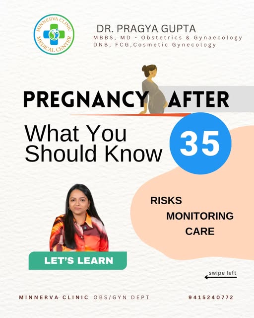 Pregnancy after 35 may come with a few additional risks, but age alone does not define your pregnanc