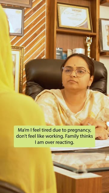 “I feel so tired all the time… but my family thinks I’m just being lazy.”

Pregnancy fatigue is real