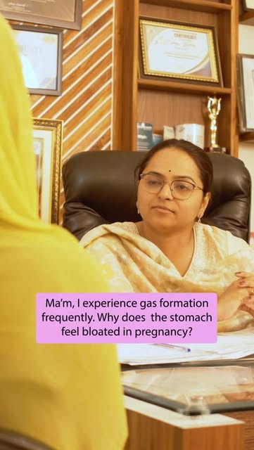 “Why do I feel so bloated and gassy during pregnancy?”

It’s common, but it doesn’t mean you simply 