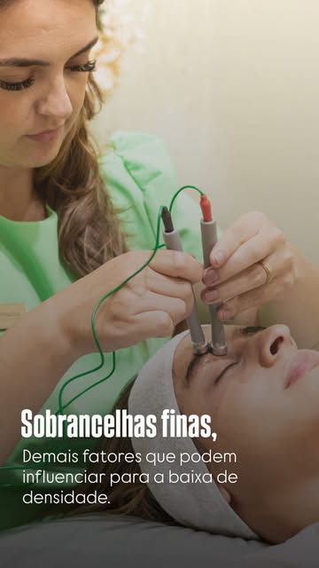 As sobrancelhas também podem sofrer com muitas das mesmas questões que levam ao afinamento dos cabel