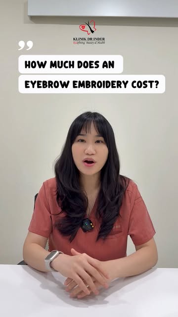Tired of going for eyebrow embroidery every year? 👀

Why not invest in a more long-lasting solution
