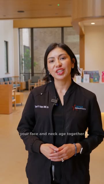 Your skincare stops at your neck… said no dermatologist ever. 👀⁠
⁠
Your face and neck are exposed t