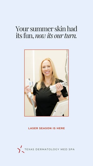 Summer is nice and all…but we’ve had an itch we’ve been waiting months to scratch. 👀⁠
⁠
LASER SEASO